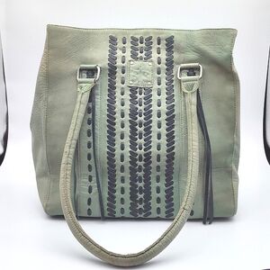 STS Ranchwear Leather Boho Bag in Sage 🌿